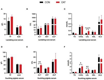 Maternal catalase supplementation regulates fatty acid metabolism and antioxidant ability of lactating sows and their offspring